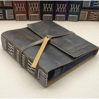 Personalized Genuine Leather Photo Album For Valentine's Day Anniversary Wedding Gift Ideas